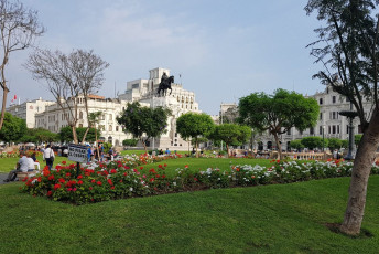 Place San Martin à Lima