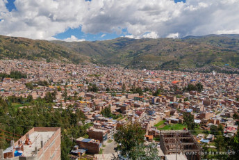 Huaraz vue de haut