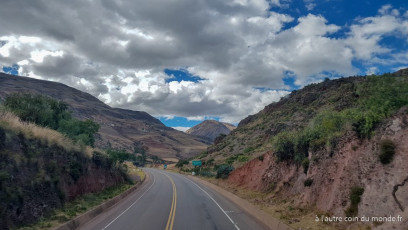 Paysage entre Cuzco et Puno