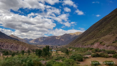 Paysage entre Cuzco et Puno