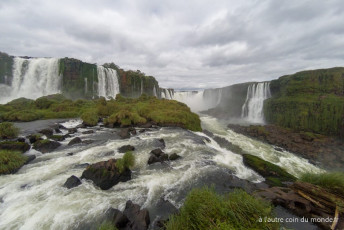 Les chutes d'Iguaçu au Brésil