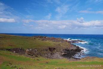 le site de Ahu Tarakiu