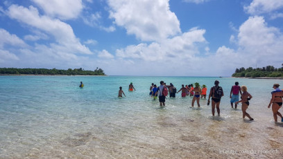 Excursion île aux récifs avec Léon