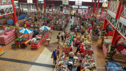 le marché de tahiti