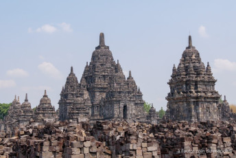 le temple Candi Sewu à Prambanan