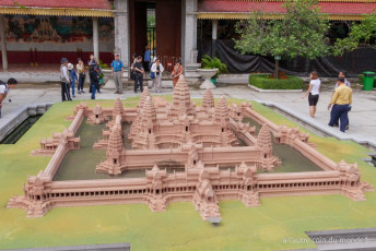 Le palais royal, une représentation du temple angkor Wat