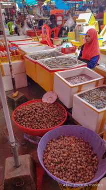 Le marché aux crabes de Kep
