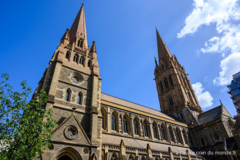 la cathédrale Saint Paul à Melbourne