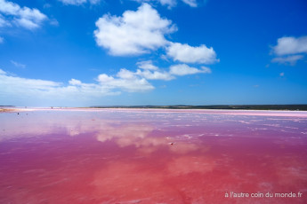 Hutt Lagoon - le lac rose de la côte ouest Australienne