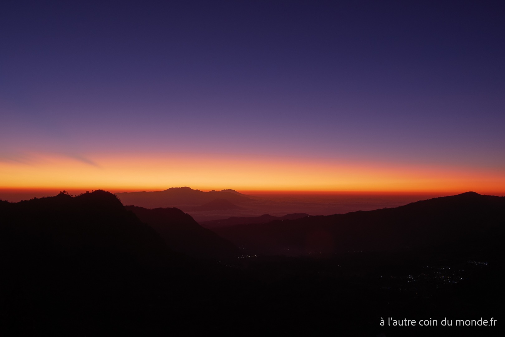 Lever de soleil sur le mont Bromo - à l’autre coin du monde - Blog Tour du monde et Australie de Claire et Clément